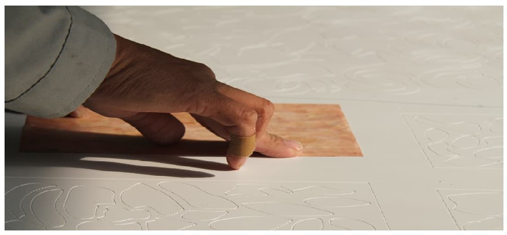 Shell carving process